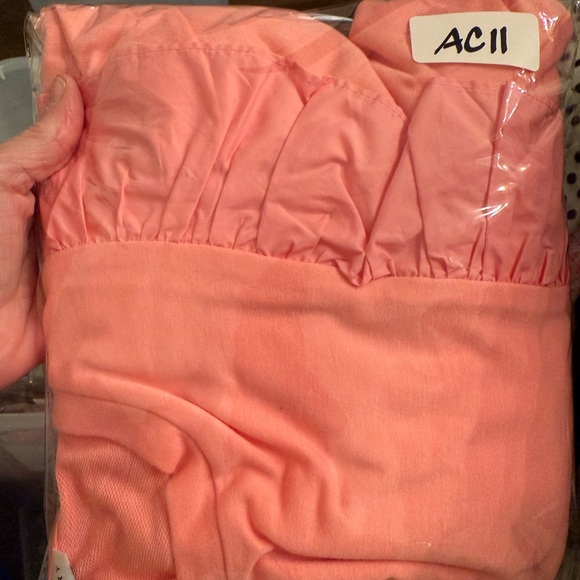 English Factory Mixed Media Ruffle Mini Dress
AC11 - Picture 9 of 9